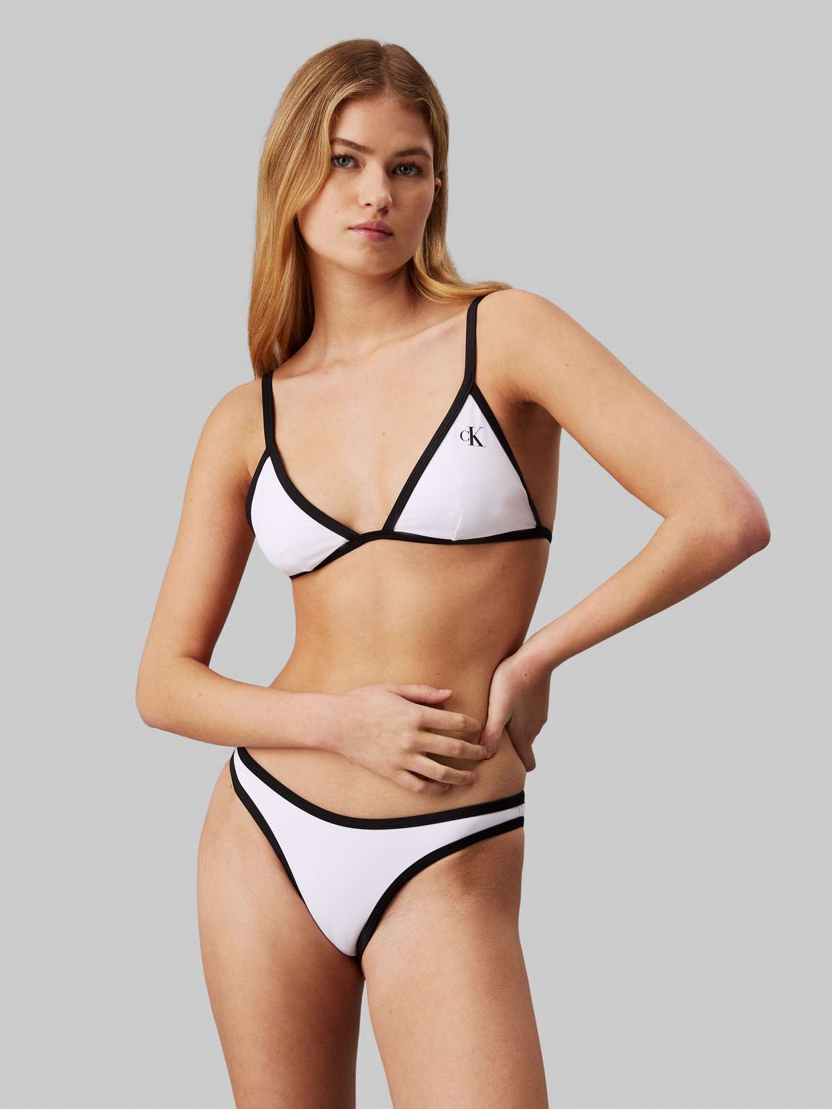 Плавки бикини с принтом логотипа CK CHEEKY BIKINI