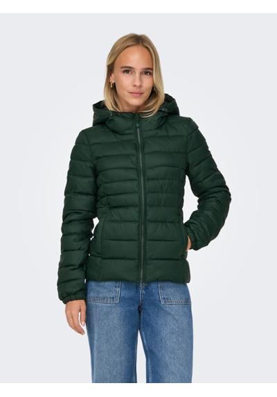 Стеганая куртка с капюшоном в модном коротком фасоне. ONLTAHOE HOOD JACKET OTW NOOS