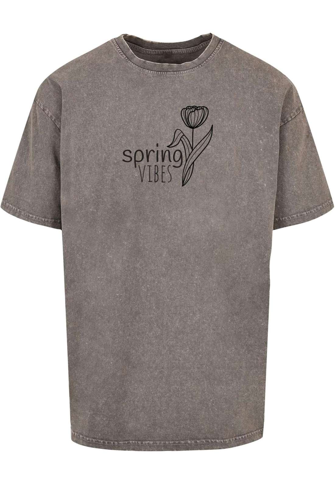 футболка Herren Spring - Vibes Acid Washed Heavy Oversized Tee