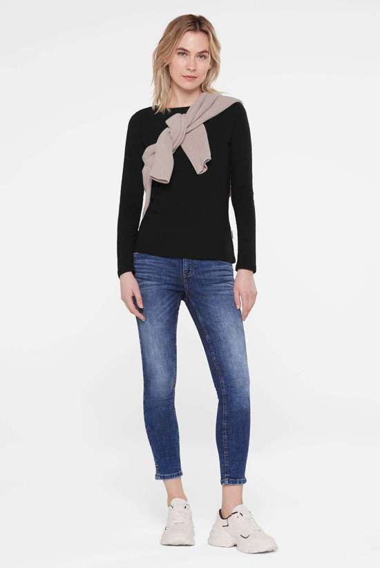 рубашка с круглым вырезом