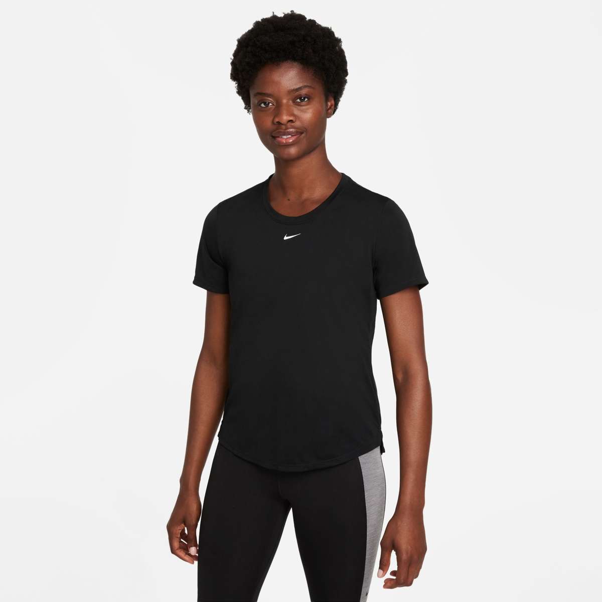 Тренировочная рубашка DRI-FIT ONE WOMEN`S STANDARD FIT SHORT-SLEEVE TOP