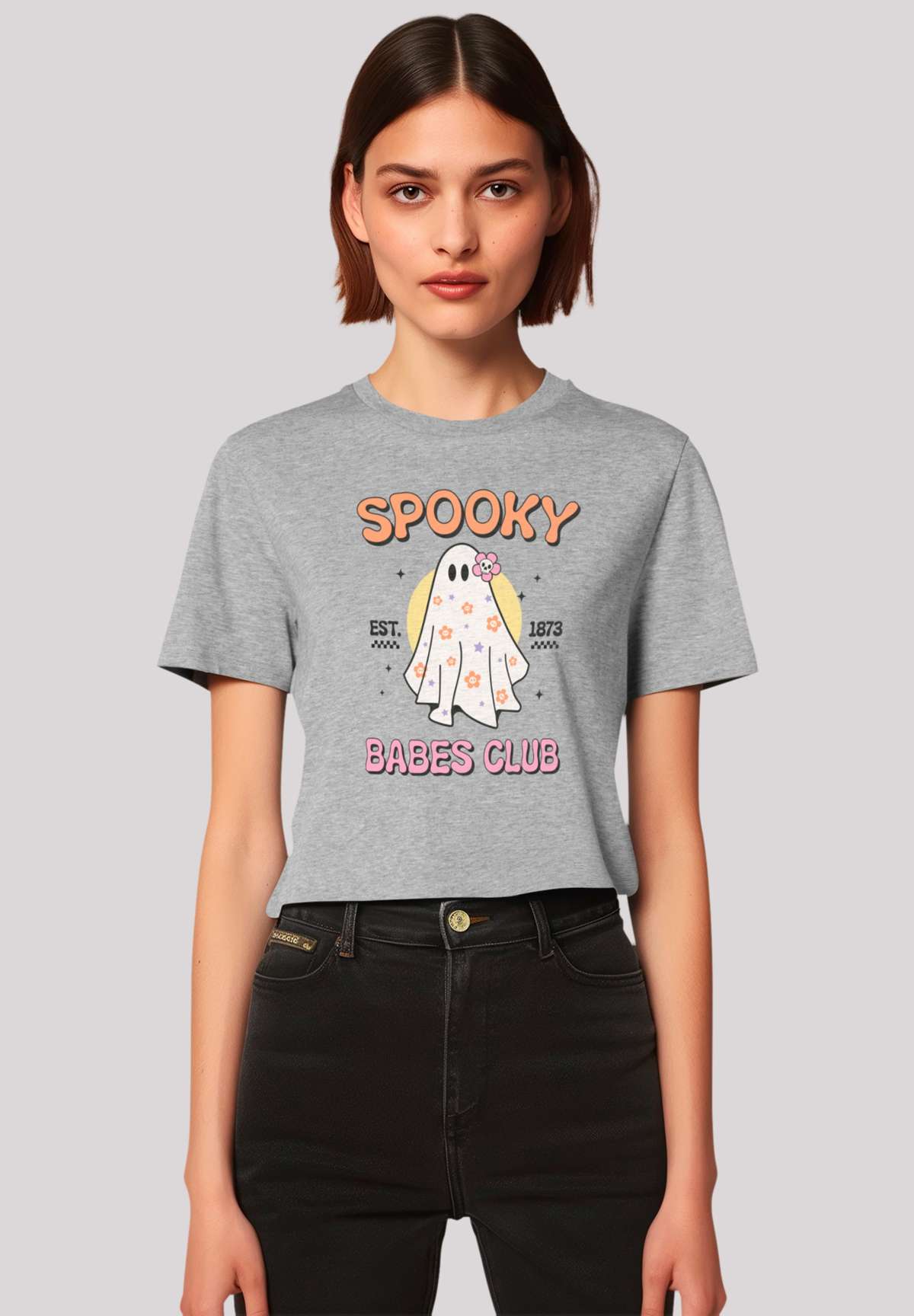 футболка Retro Halloween Spooky Babes Club