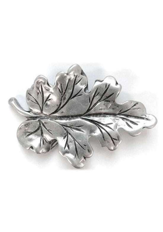 Пряжка ремня Eichenblatt Silber