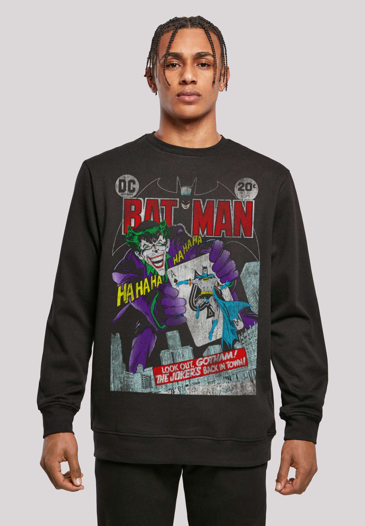 Толстовка с капюшоном Batman Joker Playing Card Cover