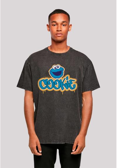 футболка Sesamstra?e Cookie Graffiti Logo