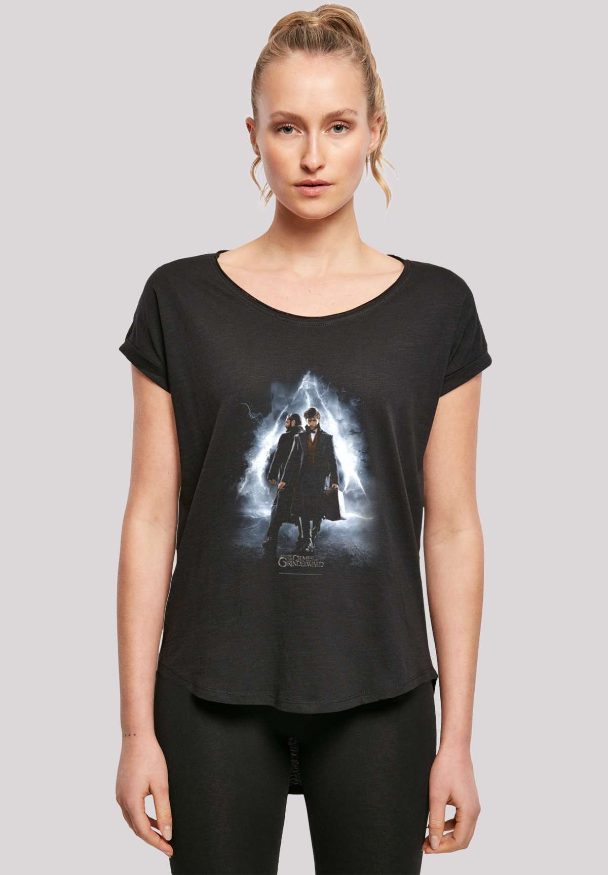 футболка Phantastische Tierwesen Newt and Dumbledore Poster