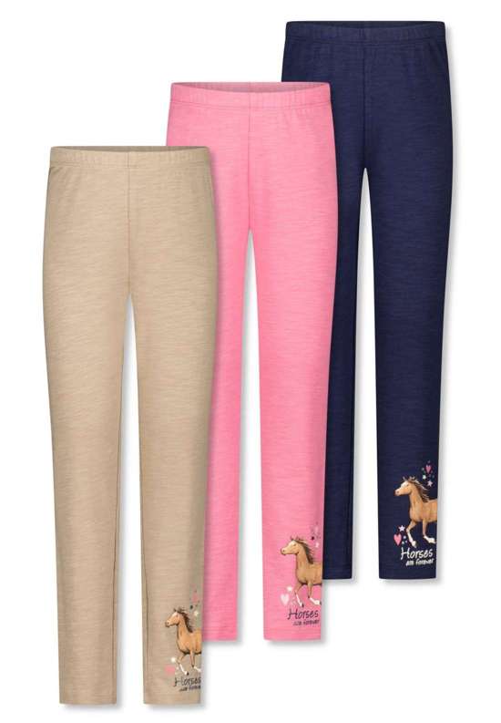 Леггинсы с принтом лошади на ноге