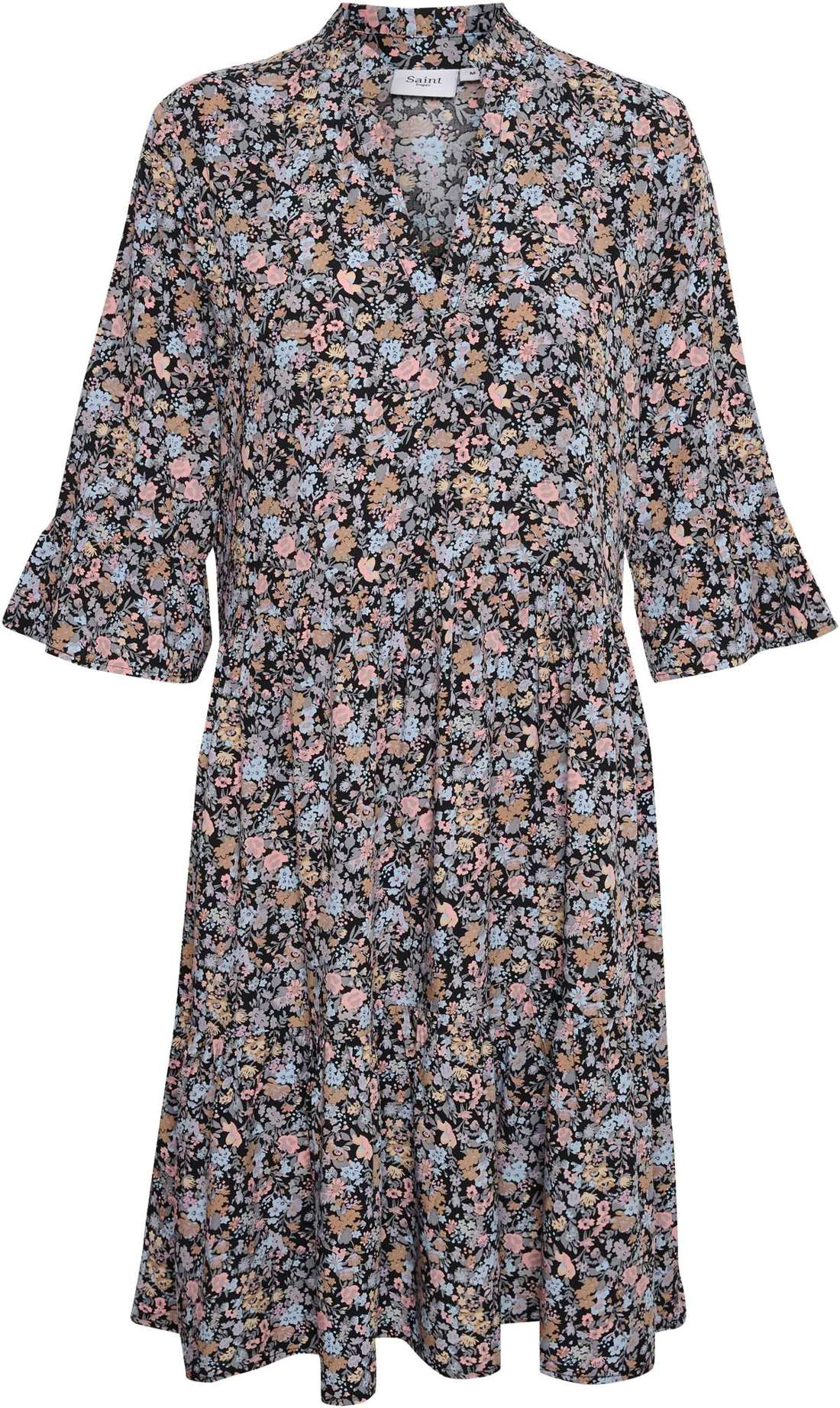 Летнее платье с воланом и рукавами 3/4. EdaSZ Dress