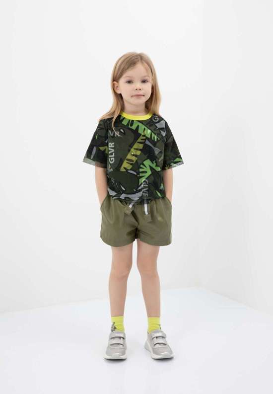 Шорты с эластичным поясом