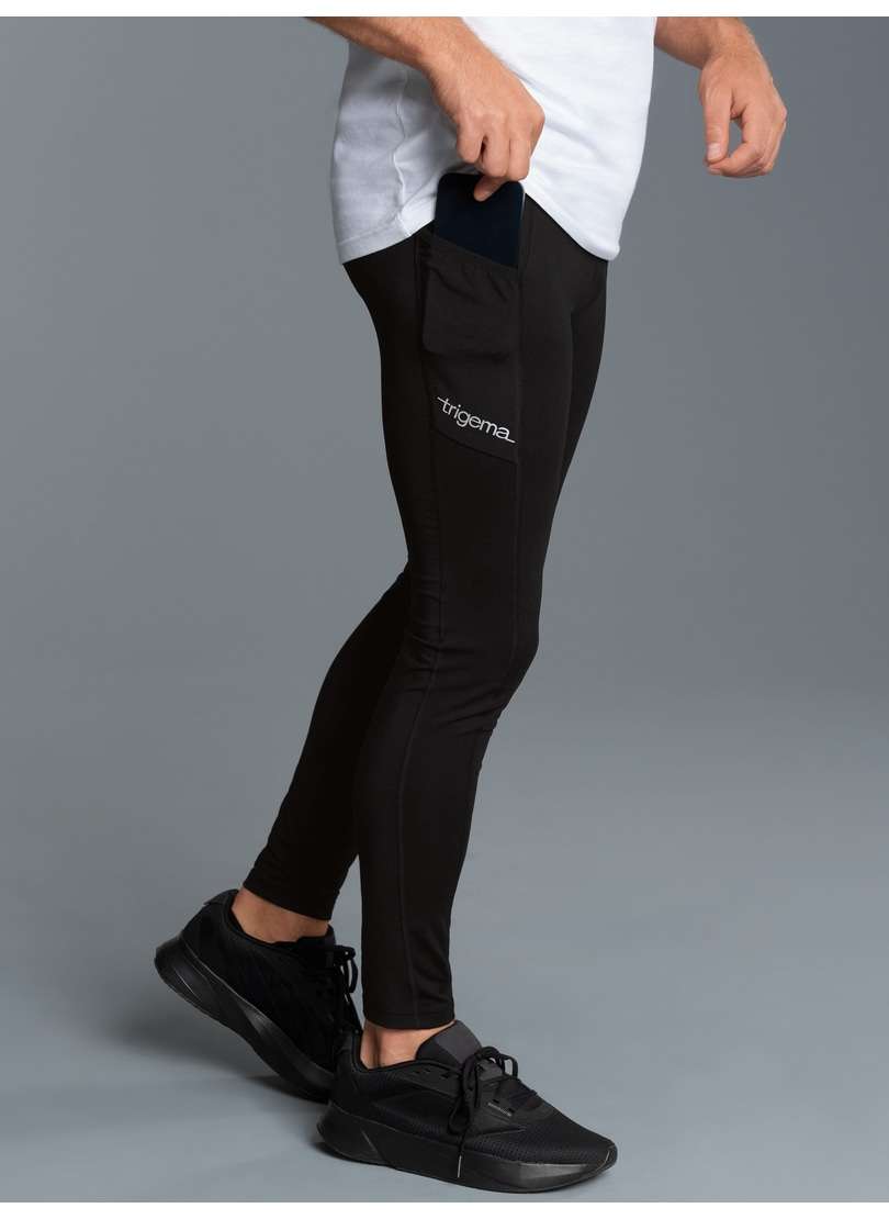 Брюки из джерси TRIGEMA Sportleggings mit praktischer Tasche