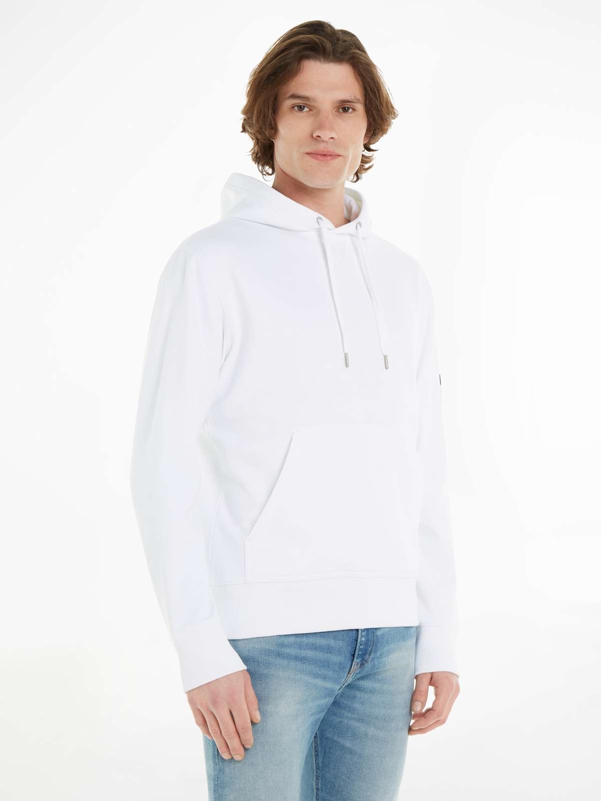 Толстовка с капюшоном и нашивкой-логотипом BADGE HOODIE