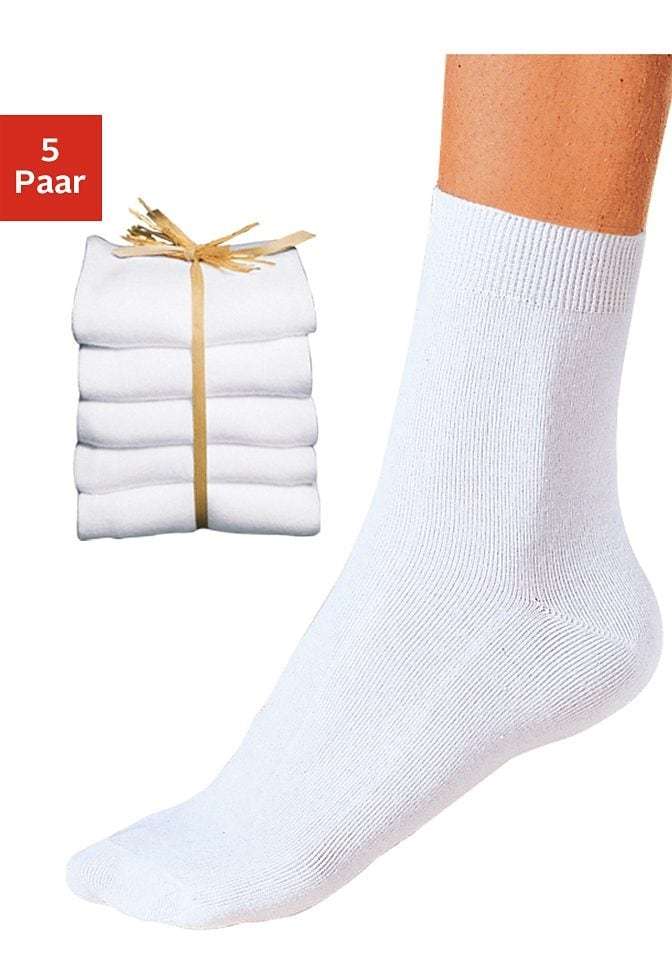 Базовые носки, (комплект, 5 пар)