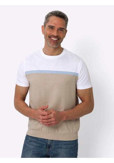 рубашка с круглым вырезом Rundhals-Shirt