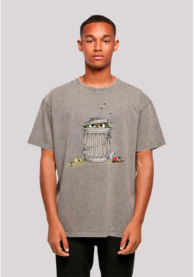 футболка Sesamstraße Oscar Tresh Box