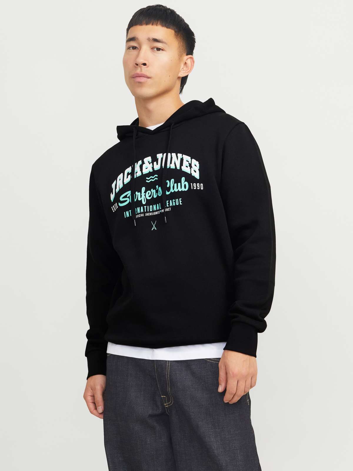 Толстовка с капюшоном и принтом логотипа JJELOGO SWEAT HOOD 2 COL 24/25 NOOS