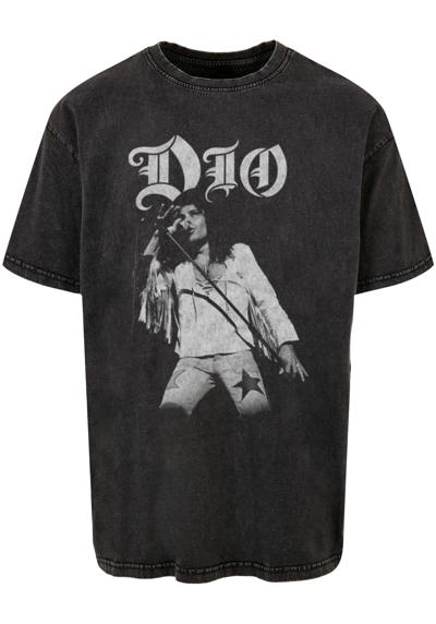 футболка DIO - Rainbow Photo Acid Washed Oversize Tee