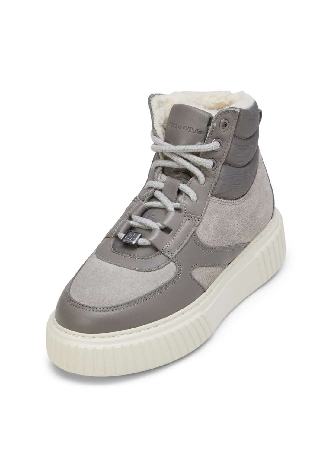 Кроссовки aus Rindleder und Polyester