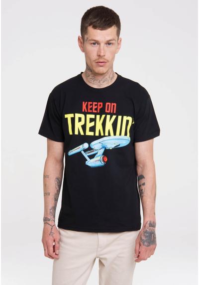 Футболка с лицензионным оригинальным дизайном Star Trek – Keep On Trekkin