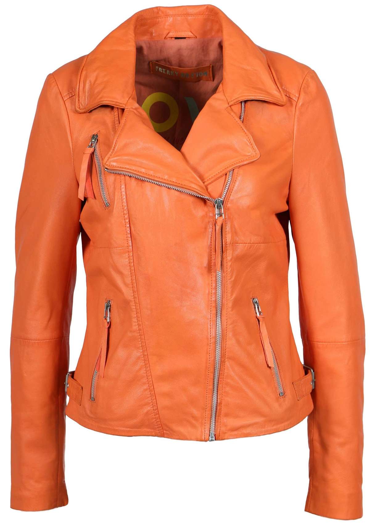 Кожаная куртка New Biker Princess-FN