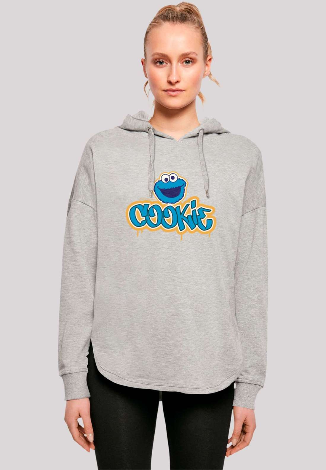 Толстовка с капюшоном Sesamstraße Cookie Graffiti Logo