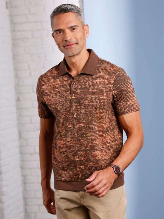 рубашка поло Kurzarm-Poloshirt