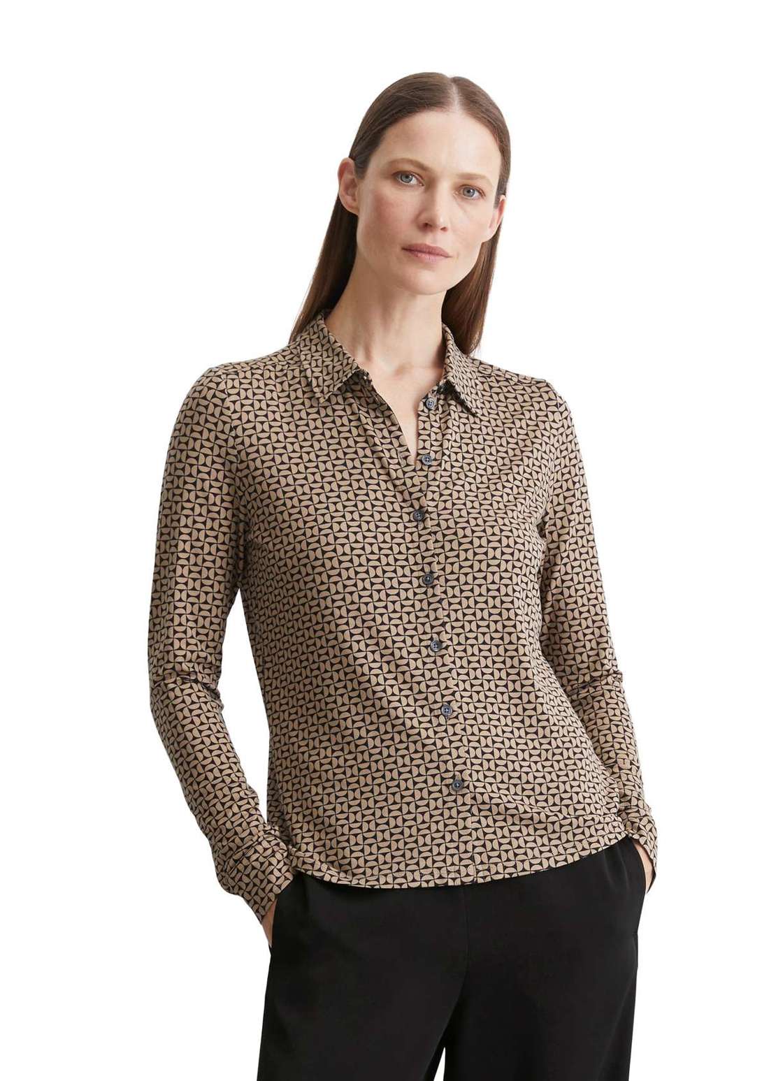 Блузка-рубашка aus LENZING™ ECOVERO™