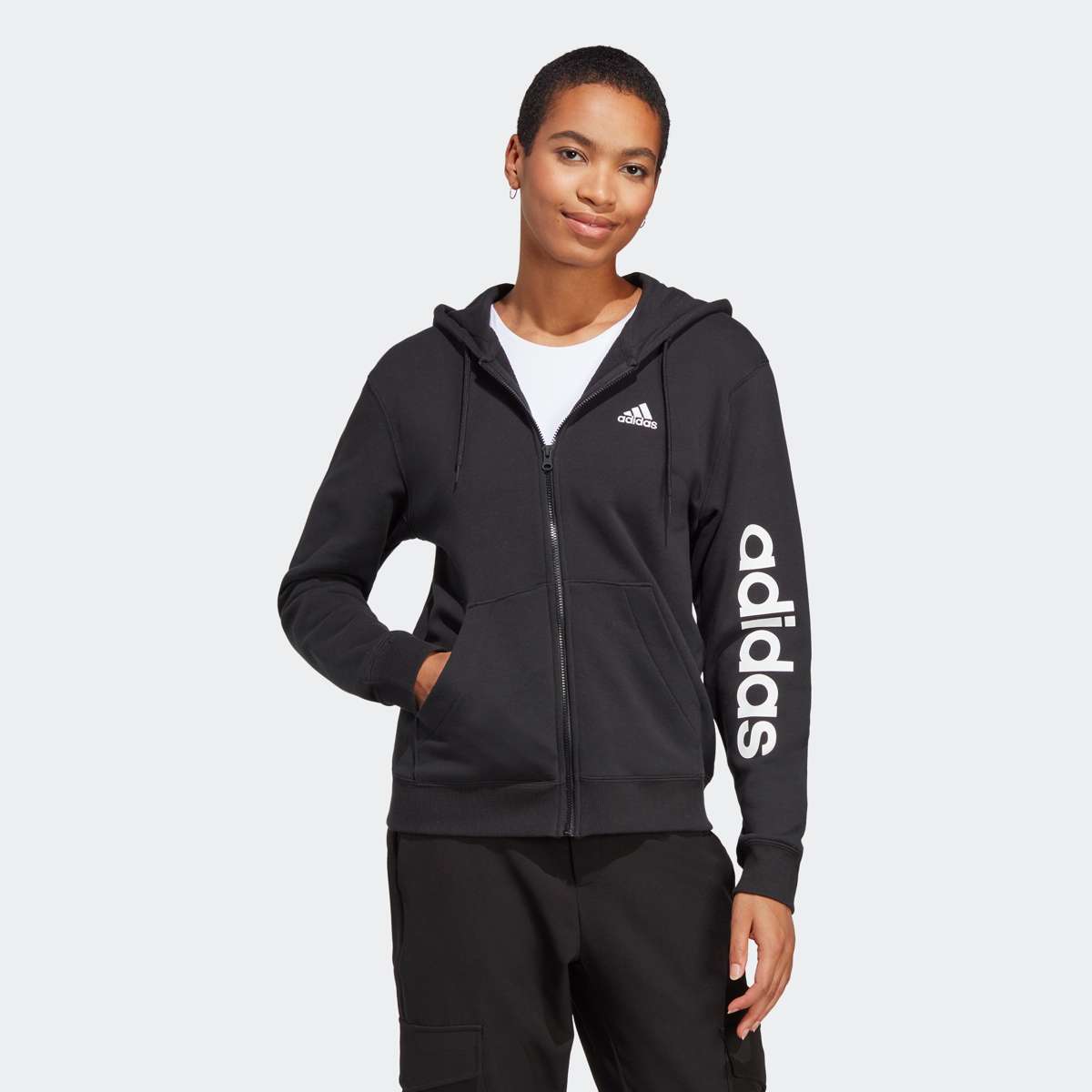 Толстовка с капюшоном ESSENTIALS LINEAR FRENCH TERRY KAPUZENJACKE