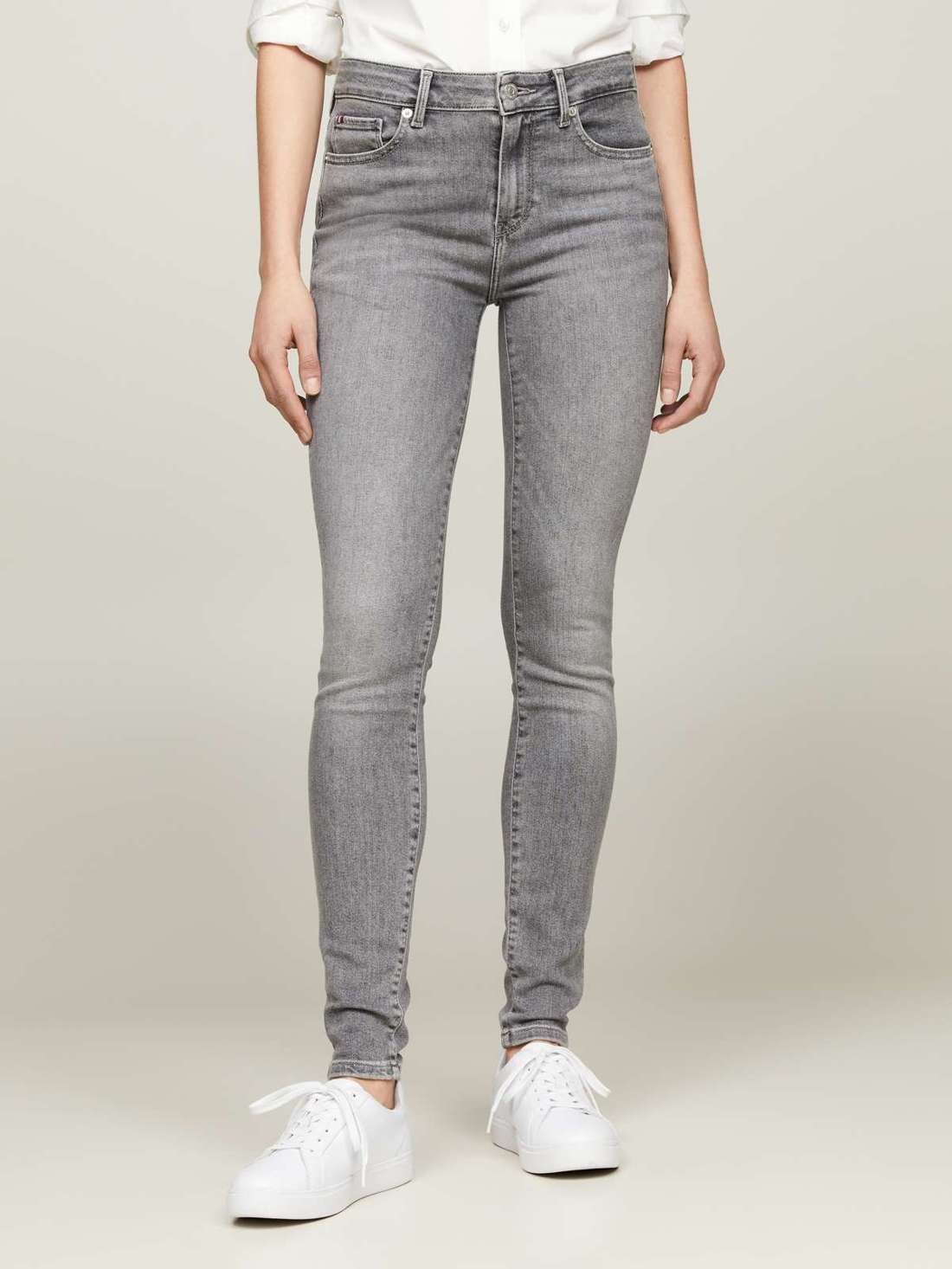 Джинсы скинни TH FLEX COMO SKINNY RW GYA