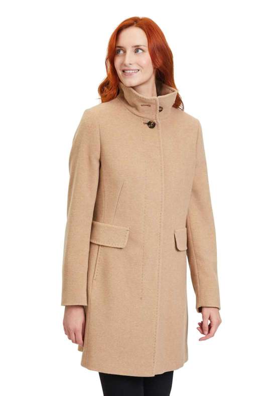 Шерстяная куртка Wollmantel mit Stehkragen