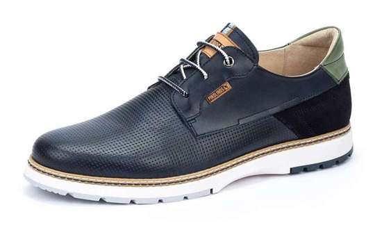 Туфли на шнуровке с нашивкой-логотипом OLVERA