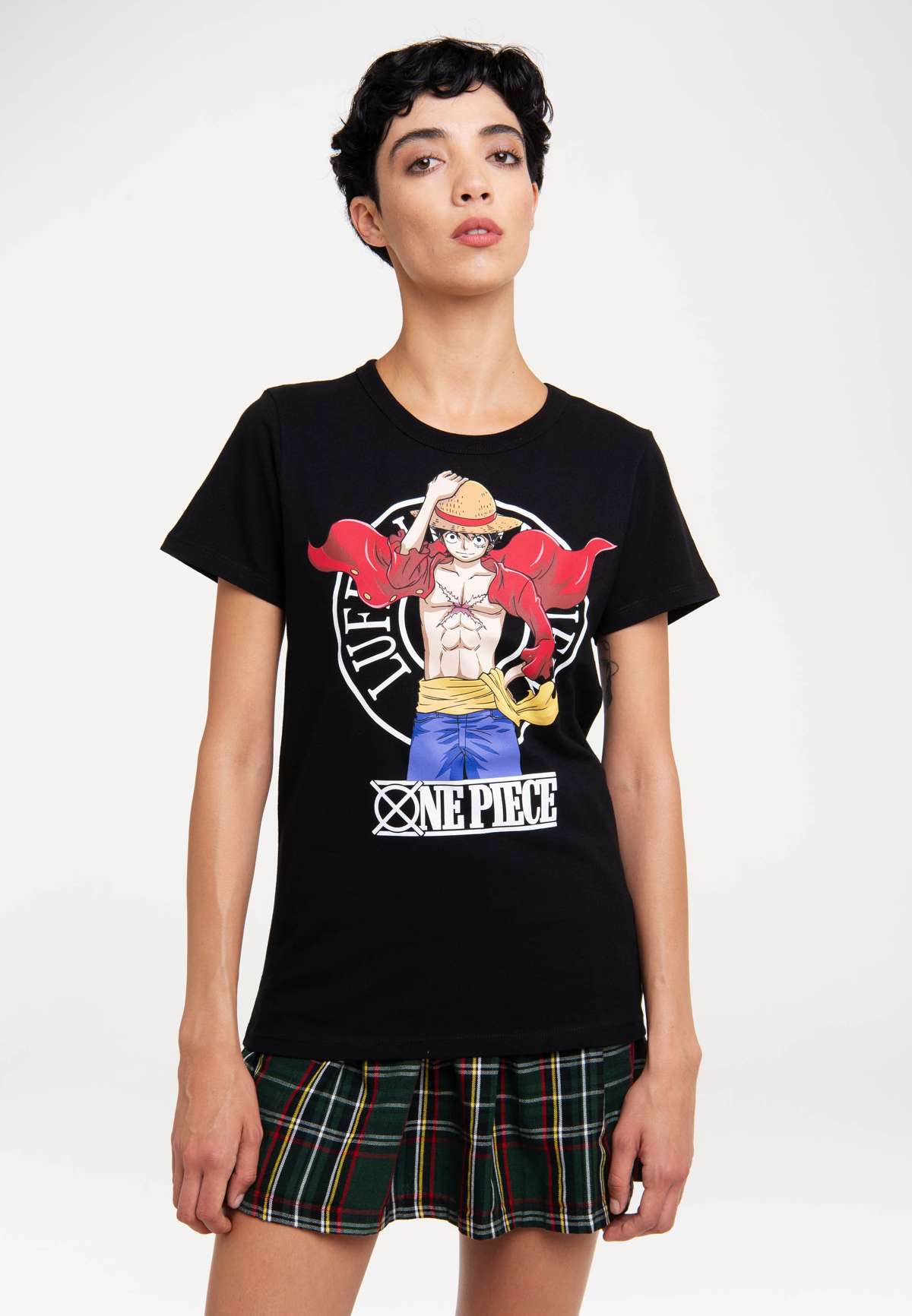 Футболка с лицензионным принтом One Piece - Luffy New World