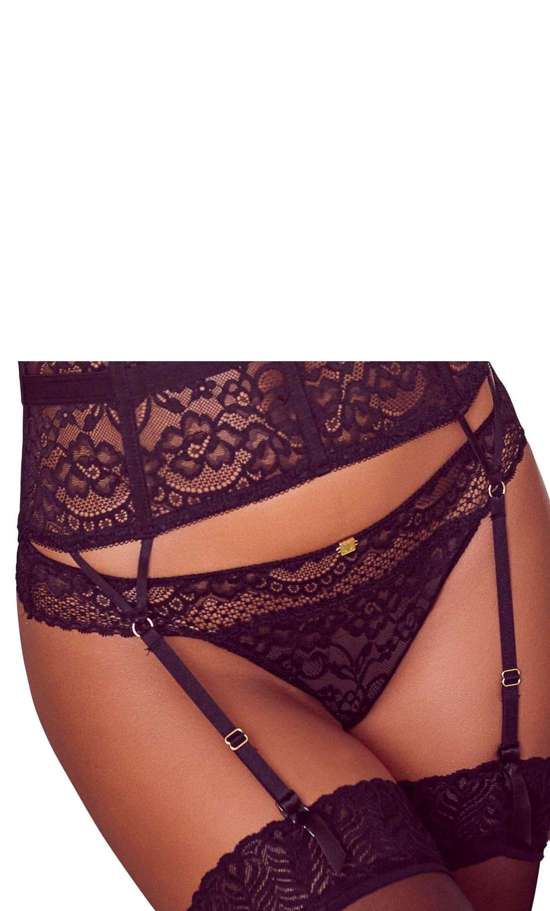 Стринги с тонким кружевом прозрачного вида. Velia