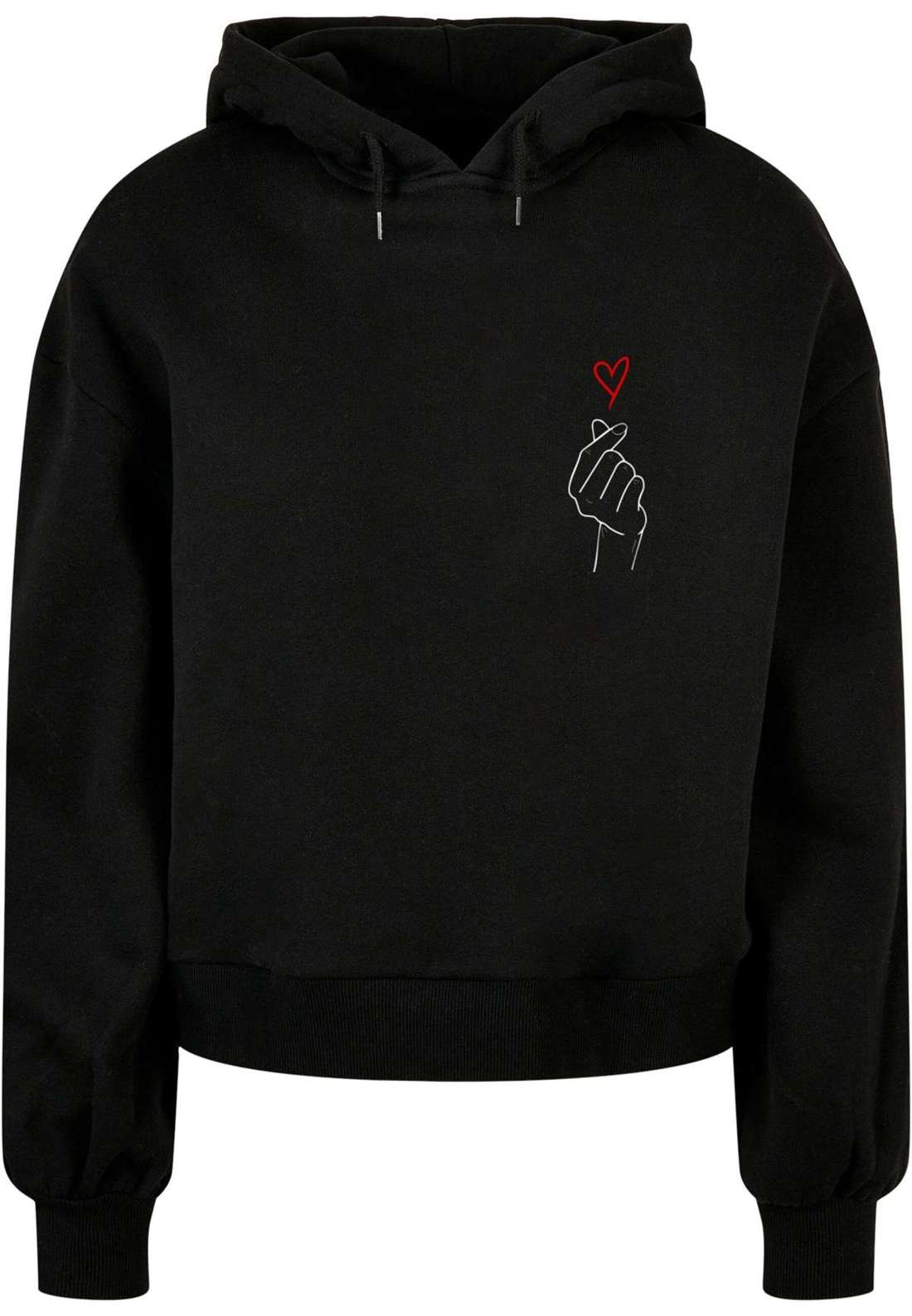 Толстовка с капюшоном Damen Ladies K Heart Organic Oversized Hoody