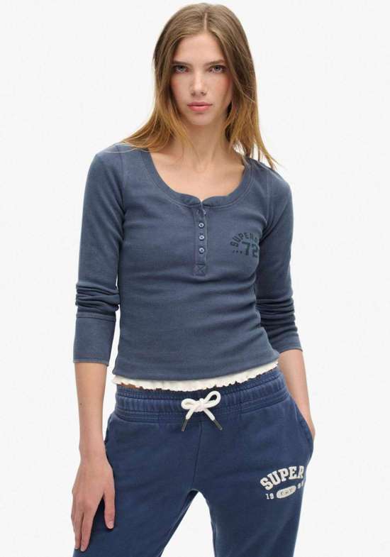 Рубашка с длинным рукавом ATHLETIC BUTTON DOWN LS TOP