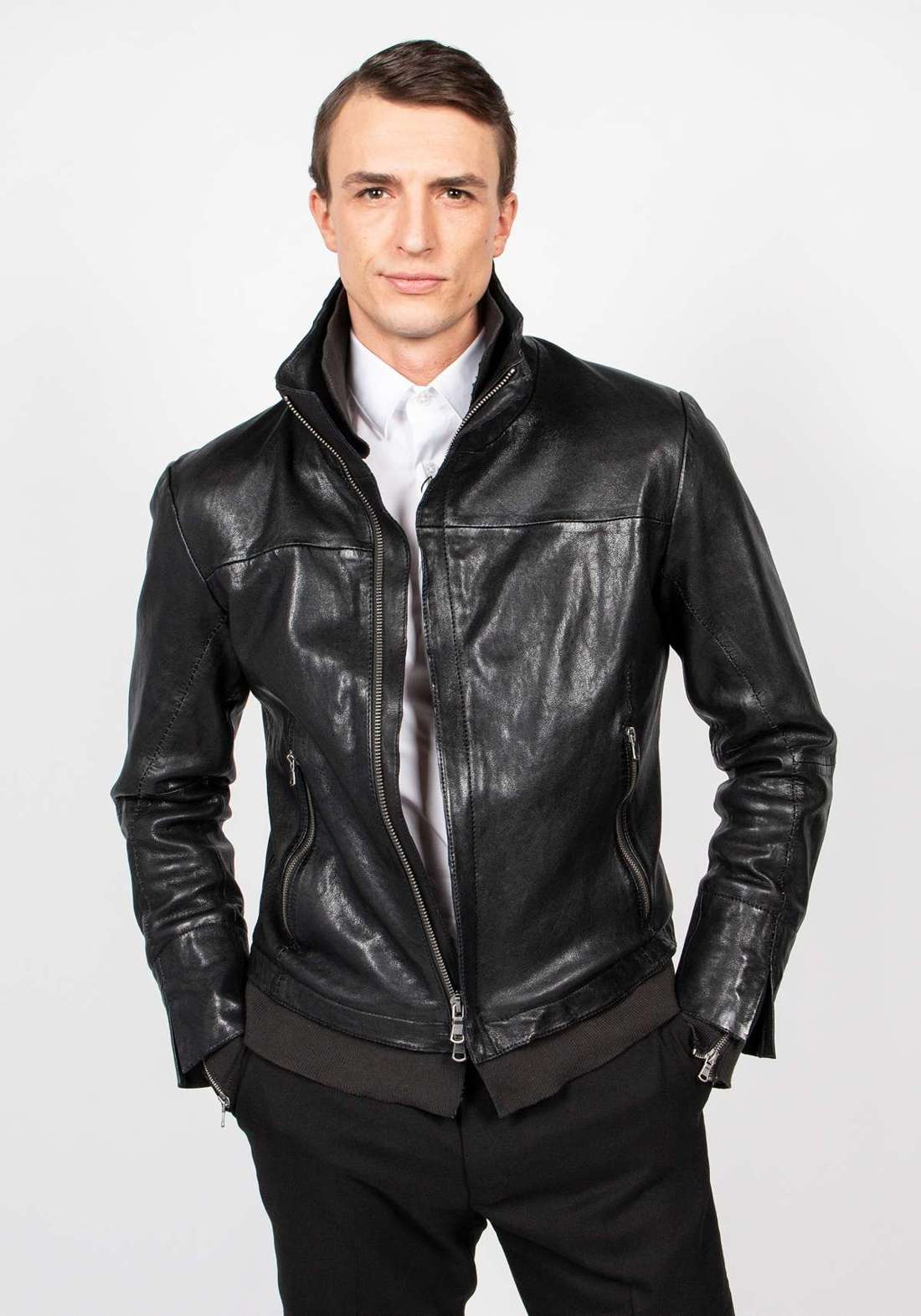 Кожаная куртка Drue-FN