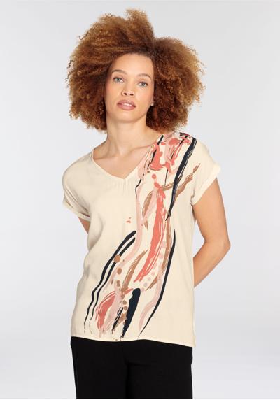Блузка-рубашка модного дизайна с V-образным вырезом - НОВАЯ КОЛЛЕКЦИЯ