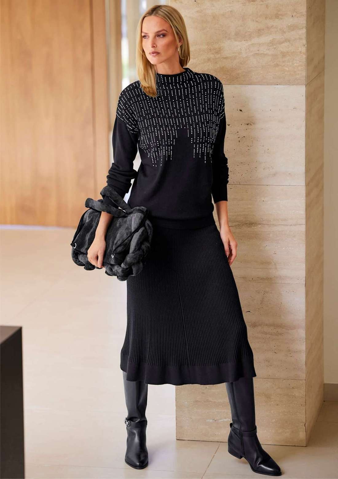 Вязаный свитер Pullover