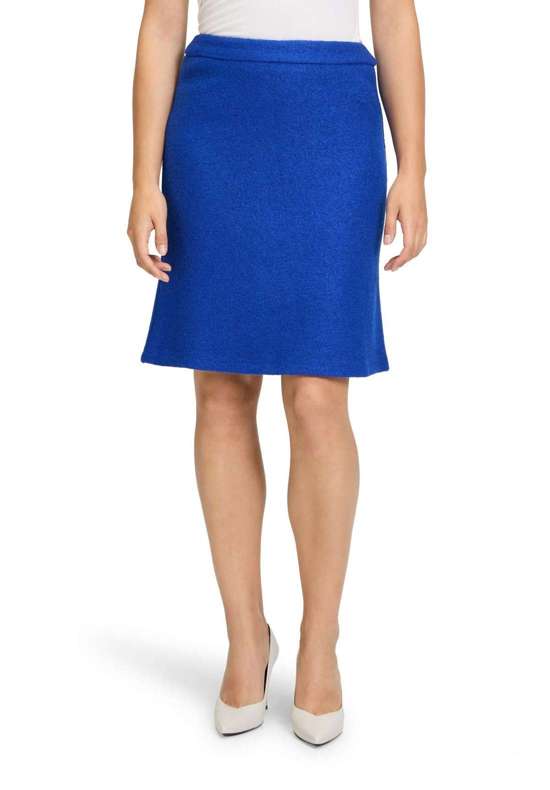 Мини-юбка Boiled Wool-Rock mit Reißverschluss