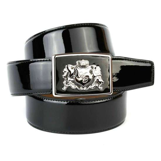 Кожаный ремень с гербом