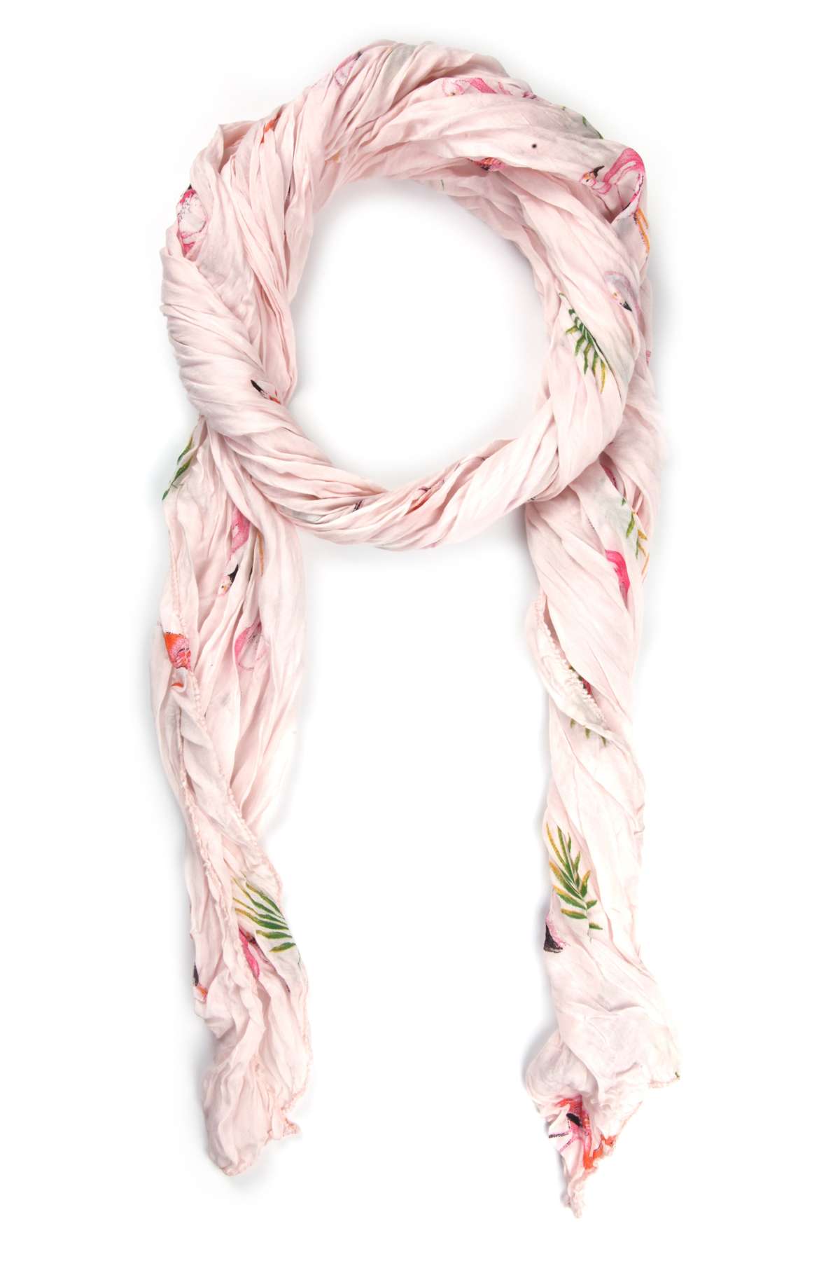 Модный шарф (1 шт.) с фламинго