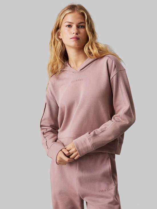 Толстовка с капюшоном и окантовкой в тон HOODIE