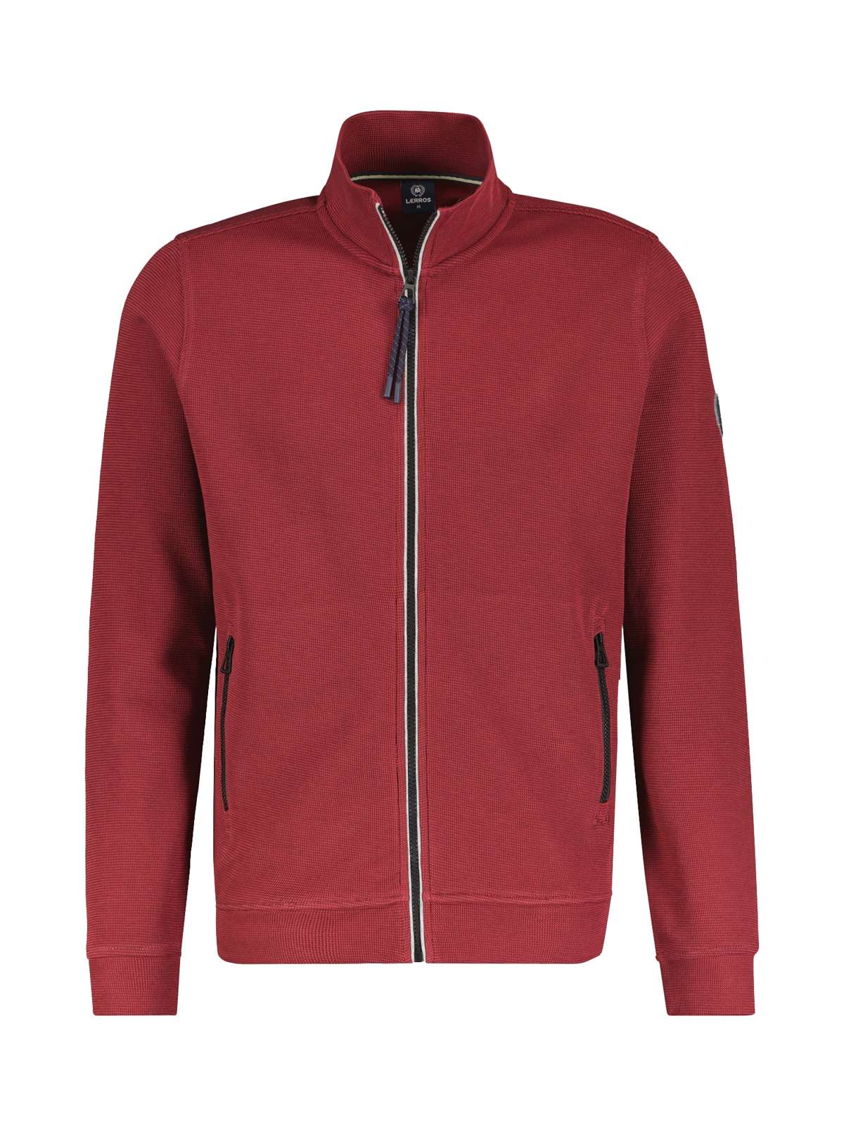 Толстовка LERROS Sweatjacke, strukturiert