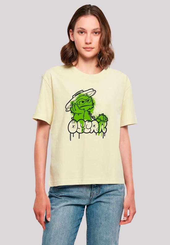 футболка Sesamstraße Oscar Graffiti