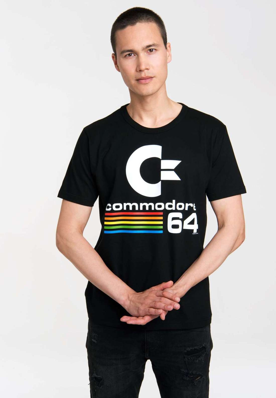 Футболка с принтом C64 Commodore C64 Logo