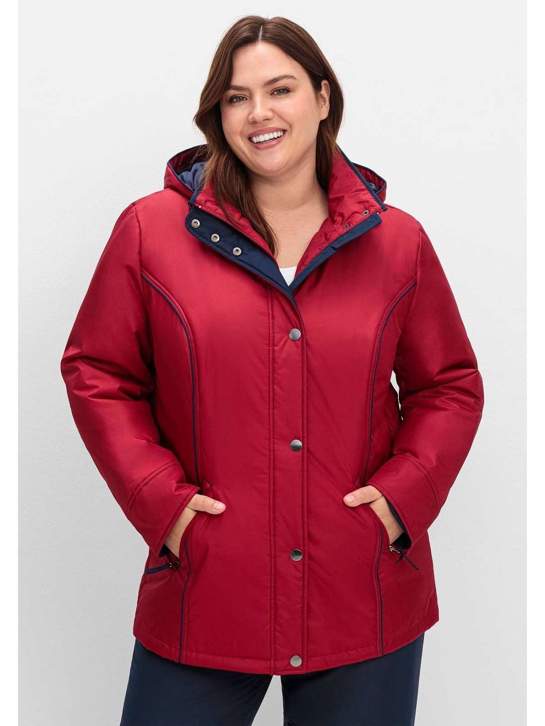 Уличная куртка с капюшоном Große Größen