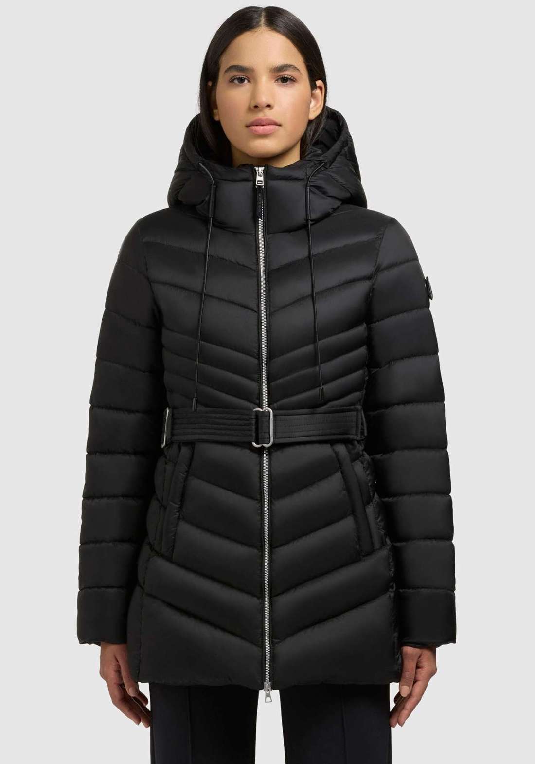 Стеганая куртка с капюшоном SELMA