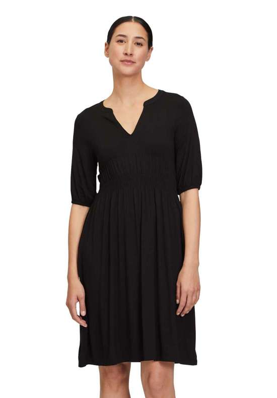 Платье из джерси Jerseykleid mit Raffung