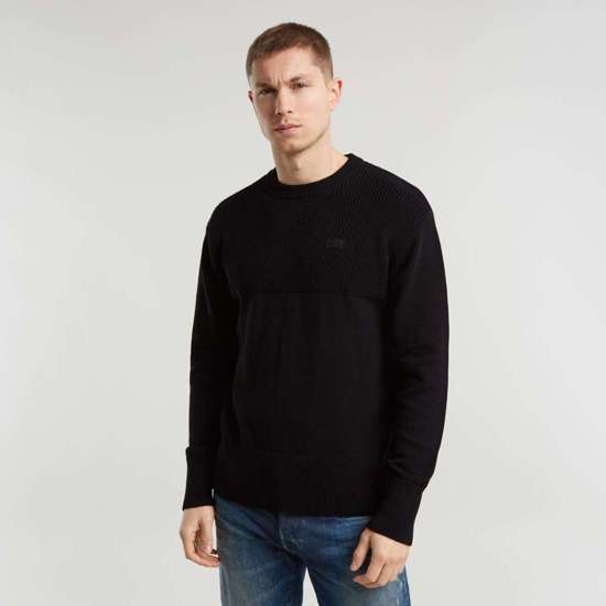 Вязаный свитер Fisherman Knit