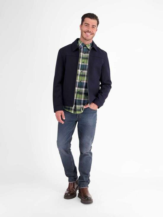 Рубашка в клетку LERROS Kariertes Flanellhemd für Herren