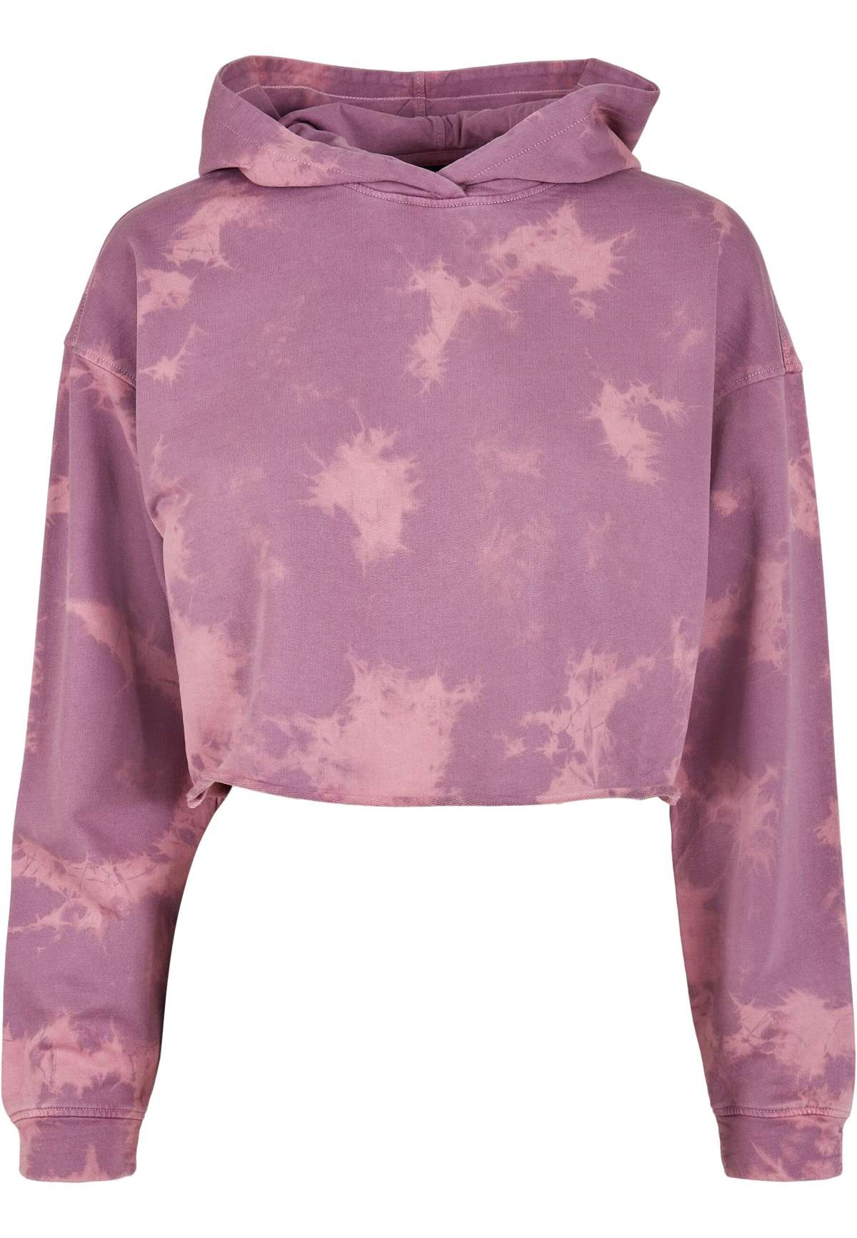 Толстовка с капюшоном Urban Classics Damen Ladies Oversized Short Bleached Hoody